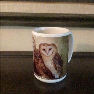 Owl Design Ceramic Mug